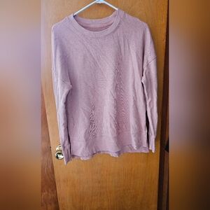 Pink Long Sleeve Sweater
